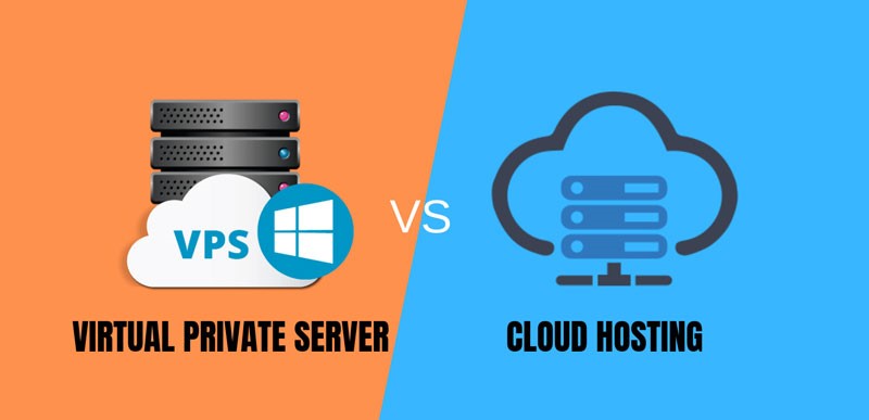  تفاوت vps و CloudServer