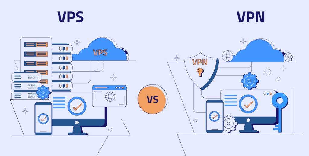 مهمترین مزایای خرید VPS در مقایسه با VPN